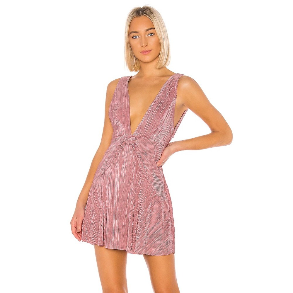 Free People Twist Shout Mini Dress